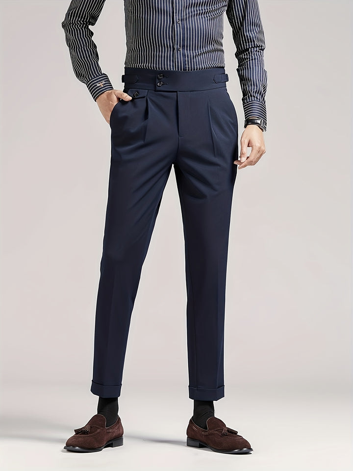 Reginald | Tailored Single-Pleat Pants