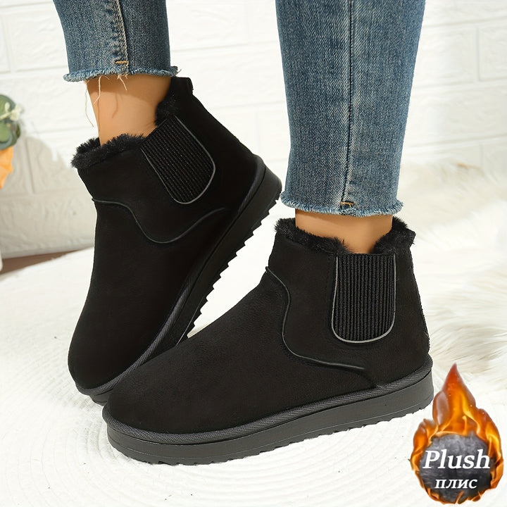 Matilda | Cozy Platform Ankle Boots