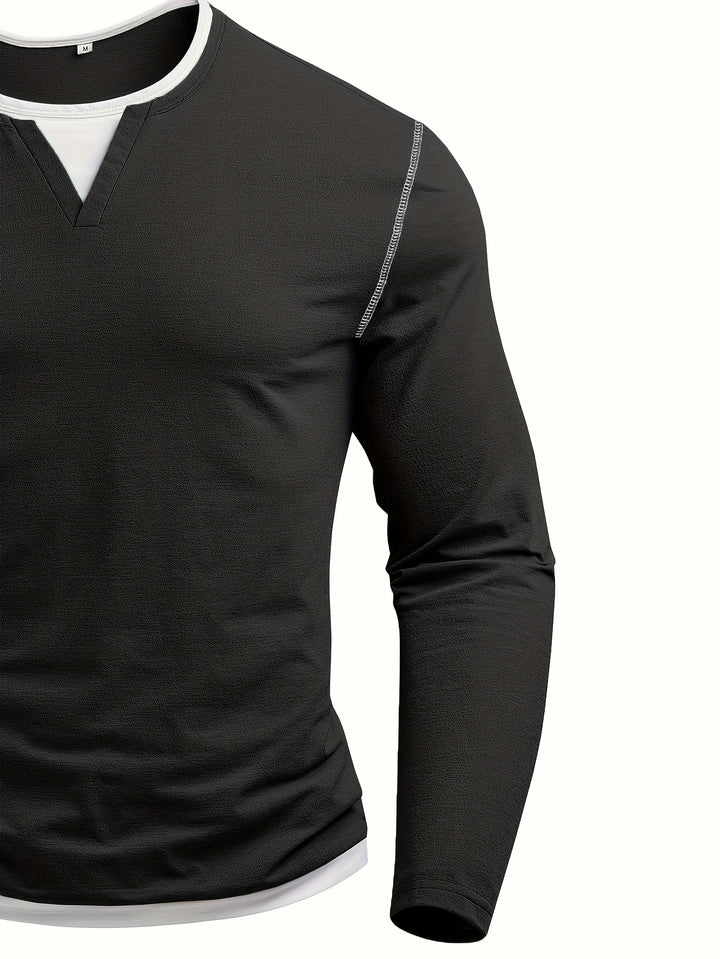 Dean | Refined Notch-Neck Henley