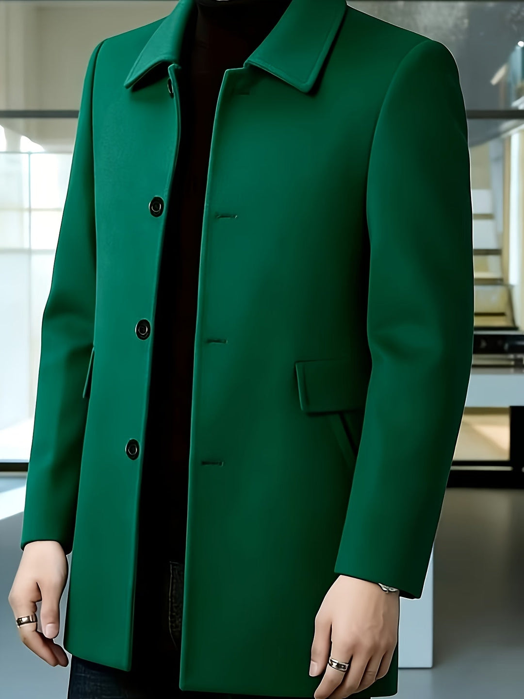 Byron | Tailored Longline Coat