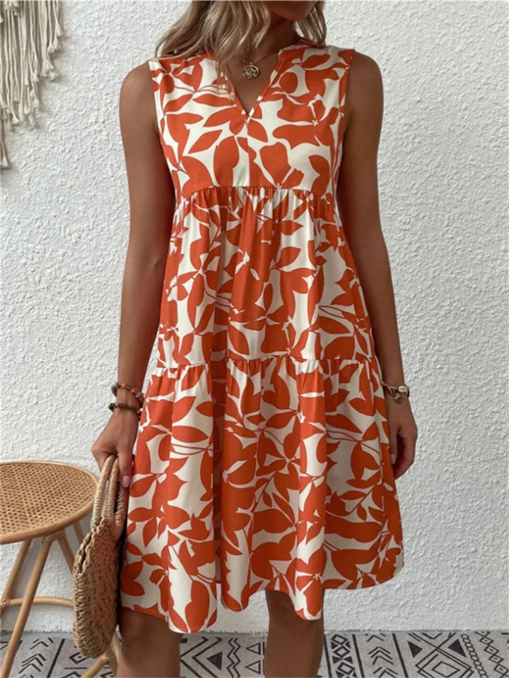 Madison | Romantic Floral A-Line Dress