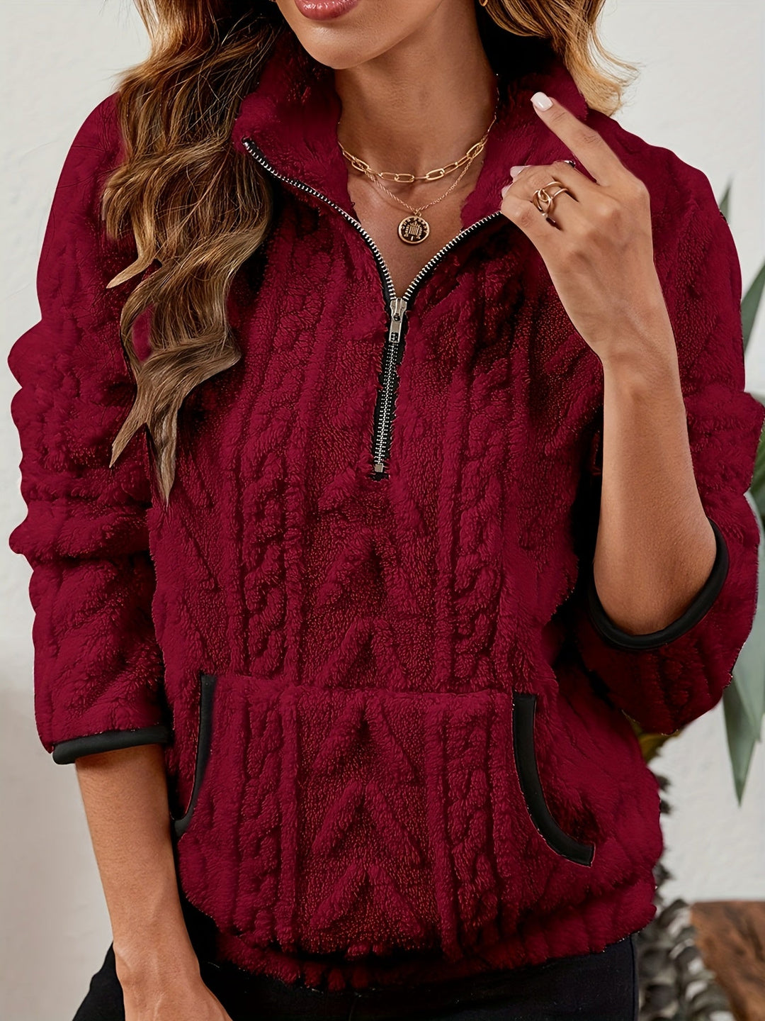 Sabine | Cozy Half-Zip Pullover
