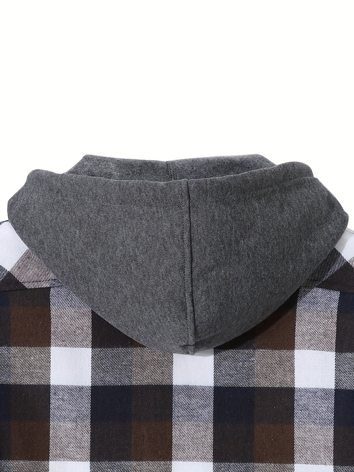 Rory | Rugged Hooded Button-Up Shirt