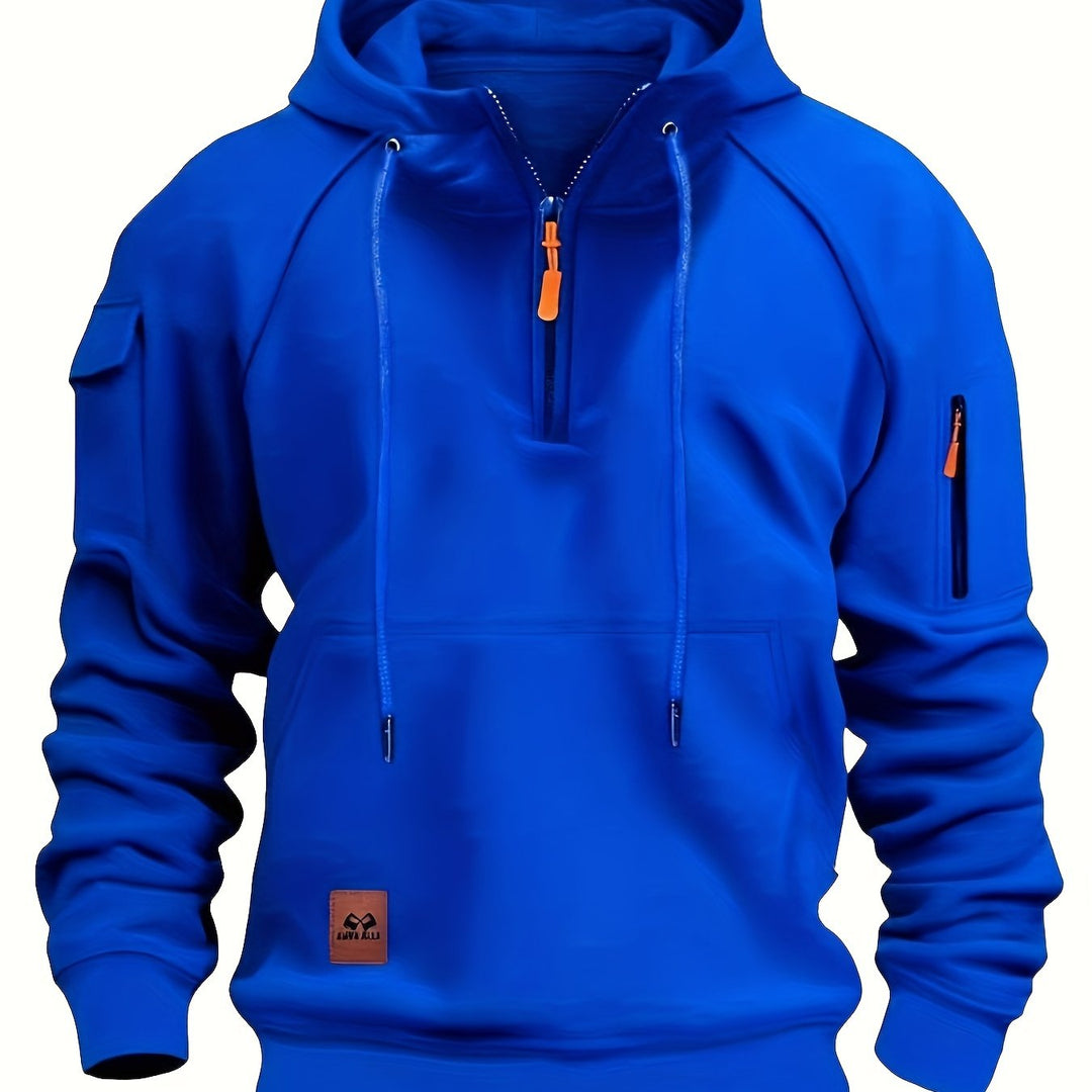 Brennan | Utility Quarter-Zip Hoodie