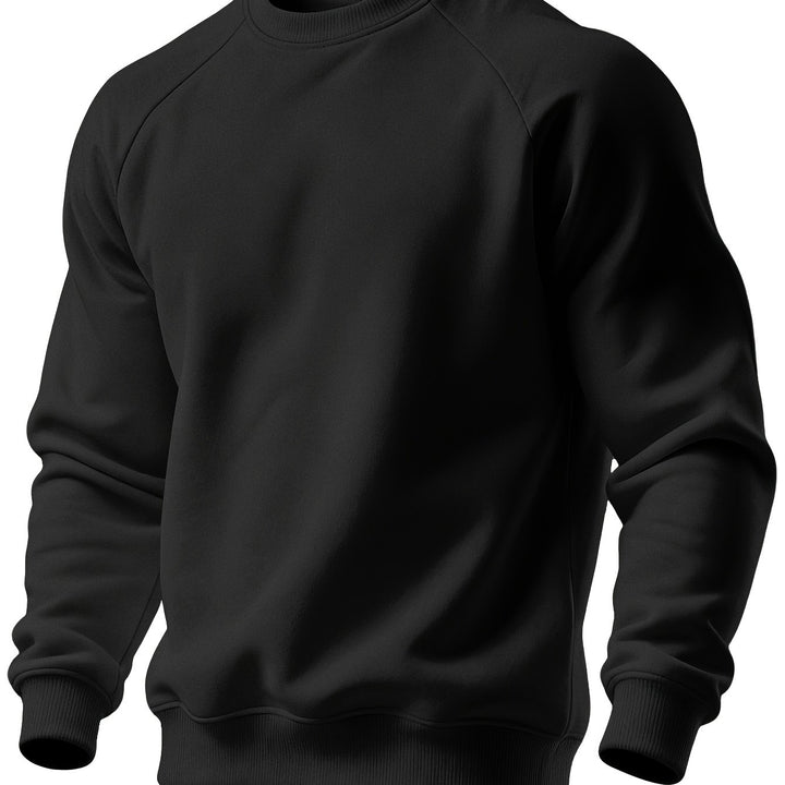 Merrick | Raglan-Sleeve Crew Neck Sweatshirt