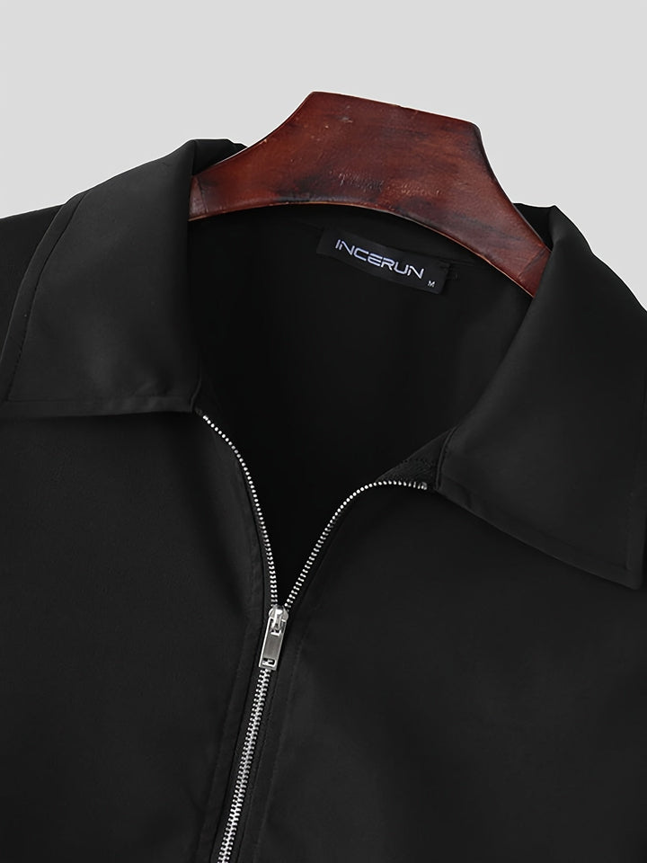 Quentin | Cropped Zip-Up Jacket
