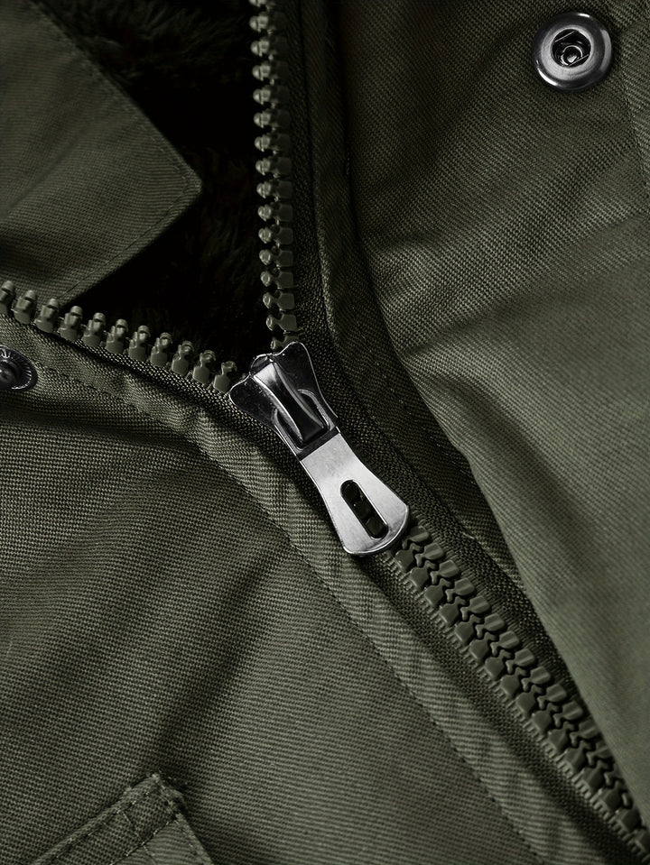 Bram | Rugged Utility Hooded Jacket
