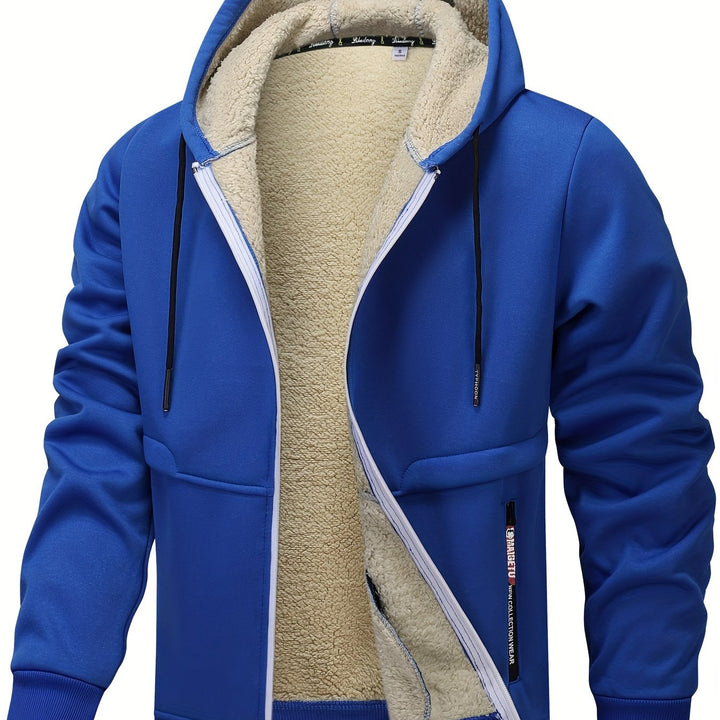 Thatcher | Cozy-Lined Hooded Zip-Up Jacket