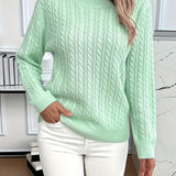 Heather | Cozy Cable-Knit Sweater