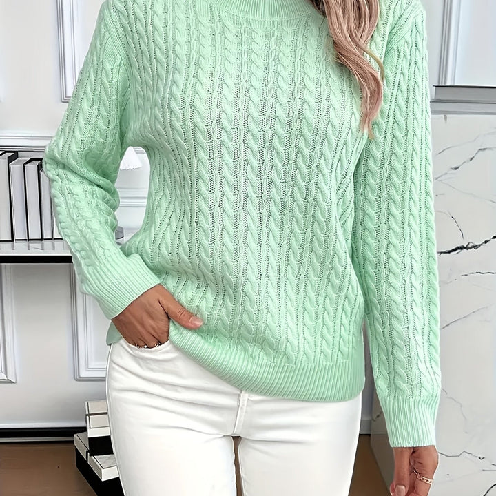 Heather | Cozy Cable-Knit Sweater