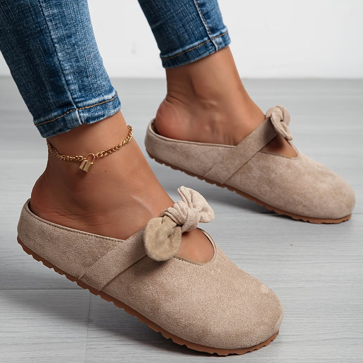 Viona | Elegant Bow Everyday Flats