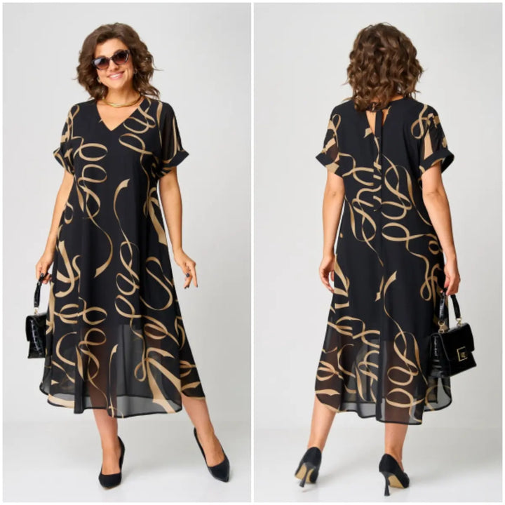 Emillia | Cozy Short Sleeve Dress
