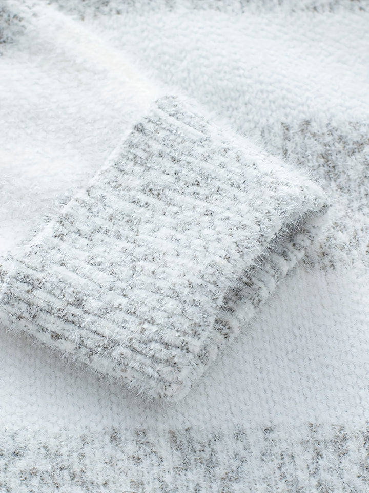 Marguerite | Cozy Striped High-Neck Sweater