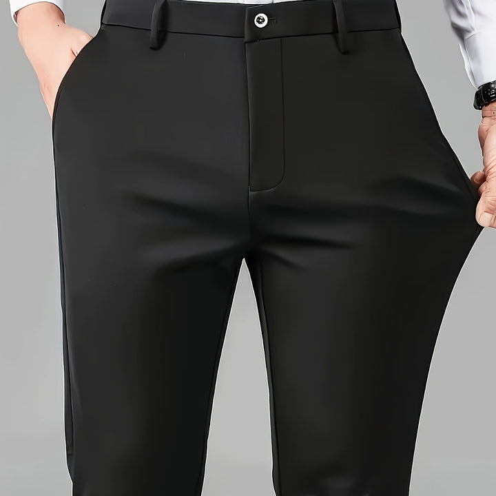 Lawrence | Tailored Straight-Leg Dress Pants