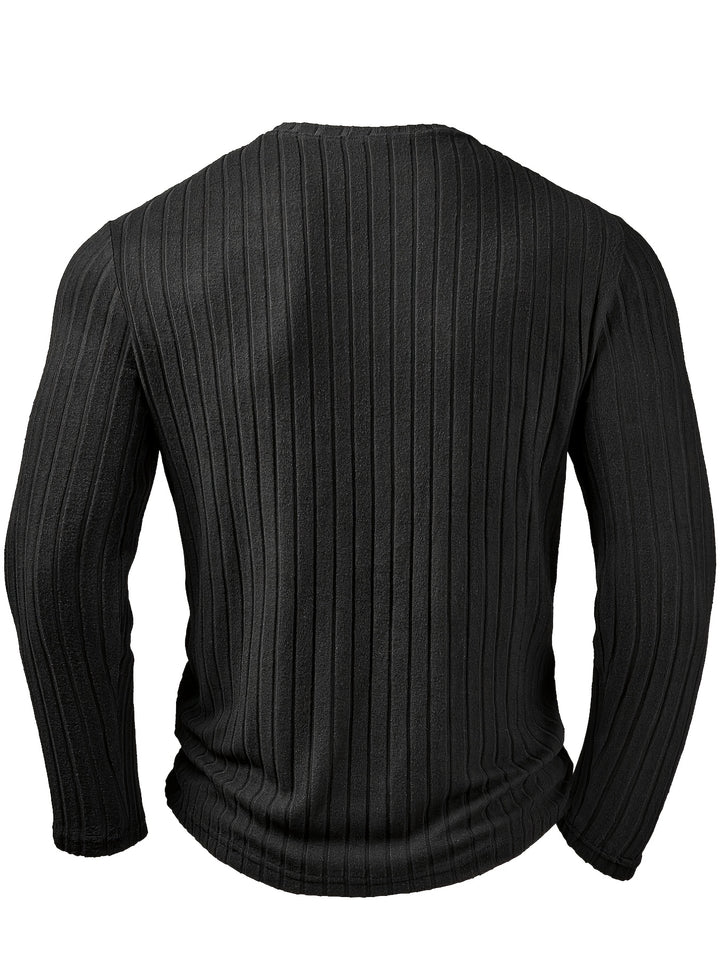 Vincent | Ribbed V-Neck Sweater