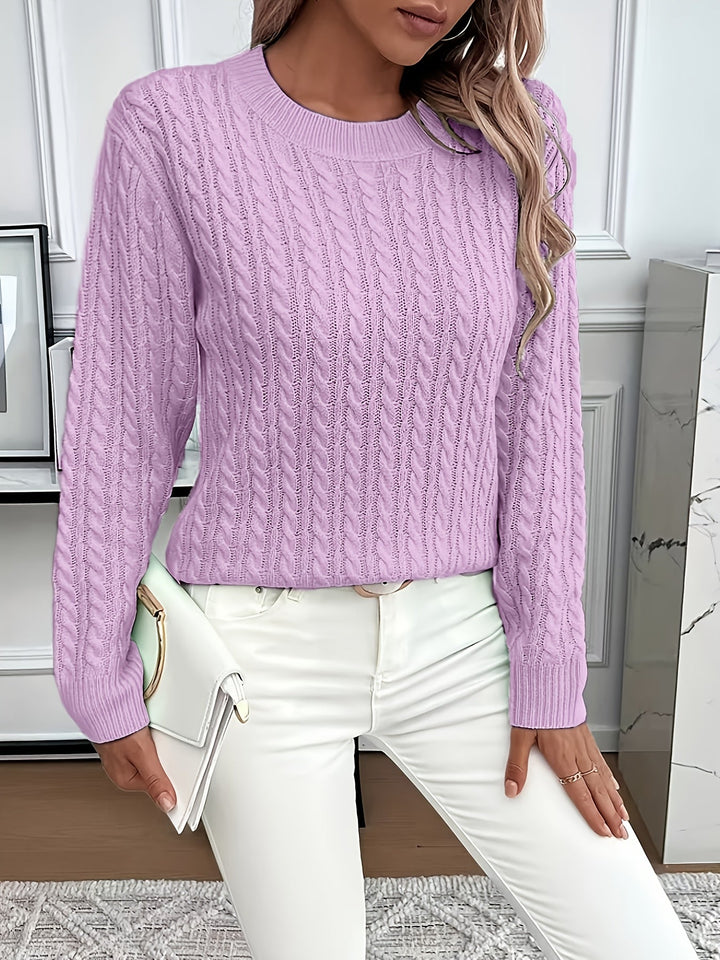 Heather | Cozy Cable-Knit Sweater