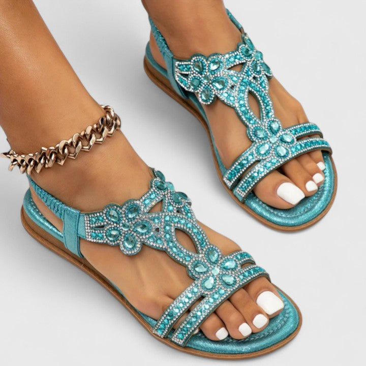 Georgina | Elegant Orthopedic Beads Sandals