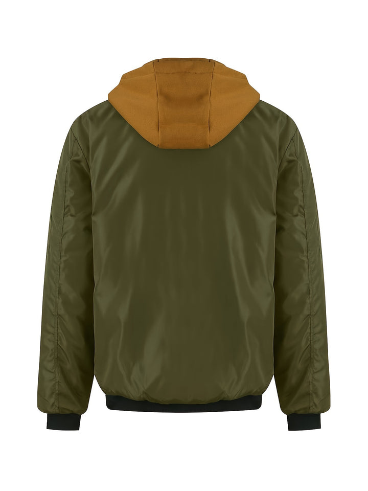 Silas | Hooded Layered Jacket