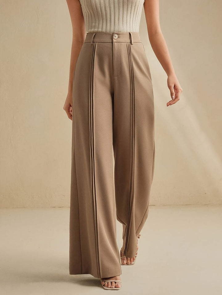 Miriam | Pleated Wide-Leg Pants