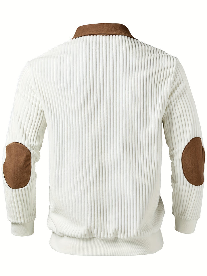 Emory | Refined Quarter-Zip Sweater