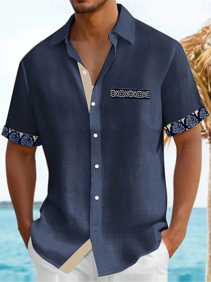 Marco | Relaxed Embroidered Resort Shirt