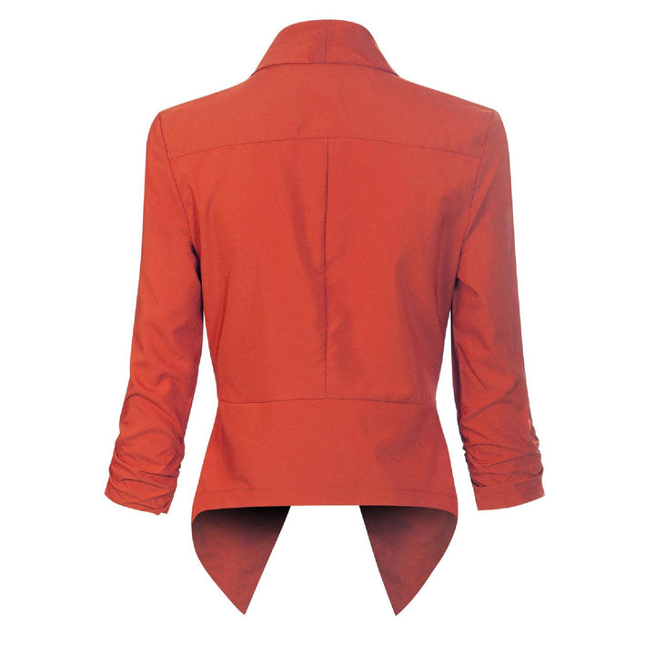 Vera | Open-Front Draped Blazer
