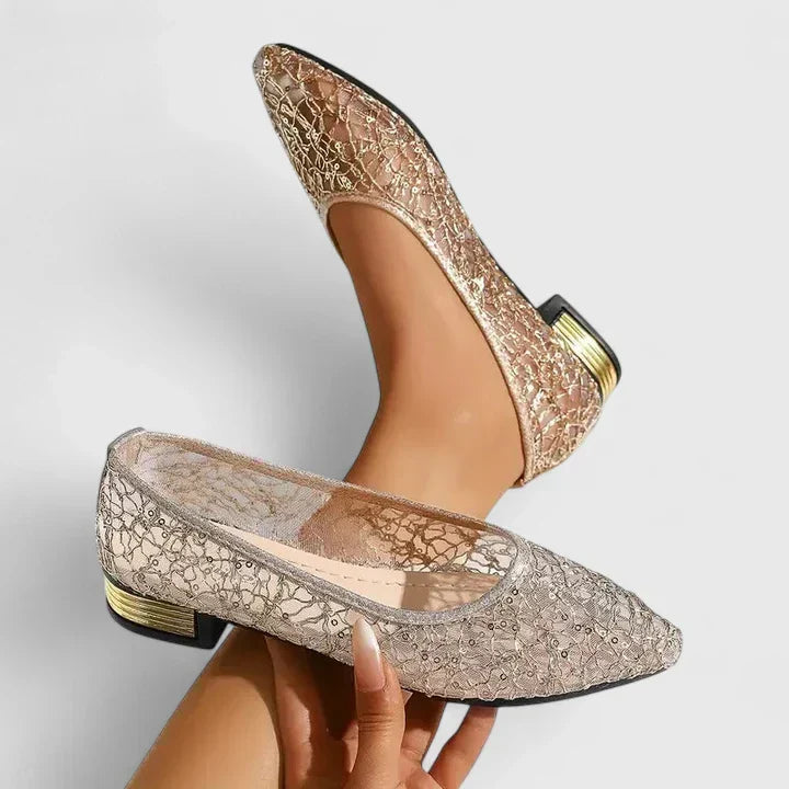 Genevieve | Elegant Pointed-Toe Flats