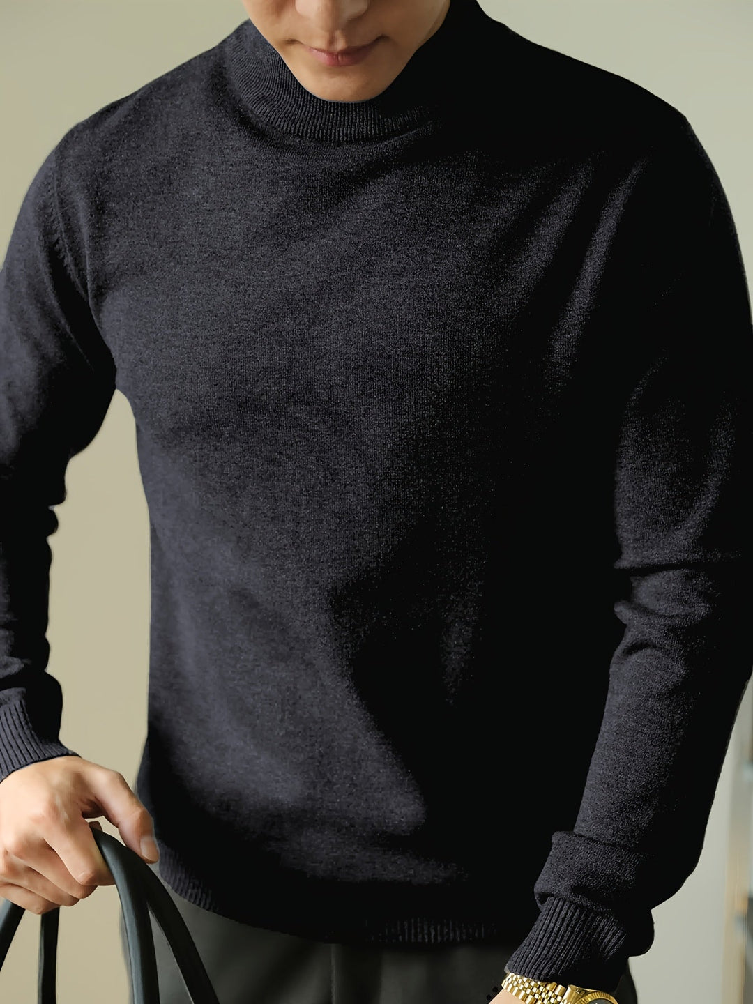 Harlan | Refined High-Neck Sweater