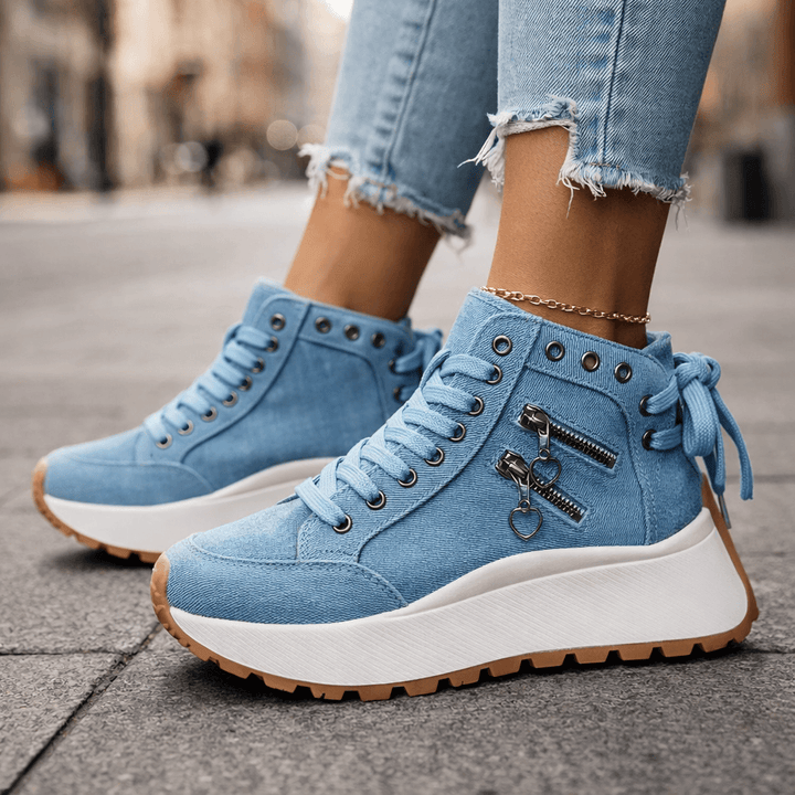 Thea | Premium High Cut Lace Shoes