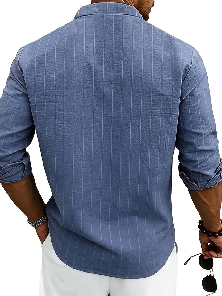 Miles | Refined Pinstripe Shirt