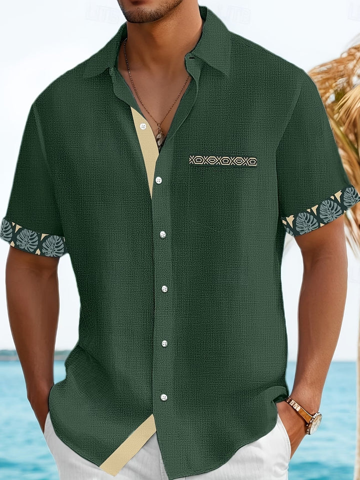 Marco | Relaxed Embroidered Resort Shirt