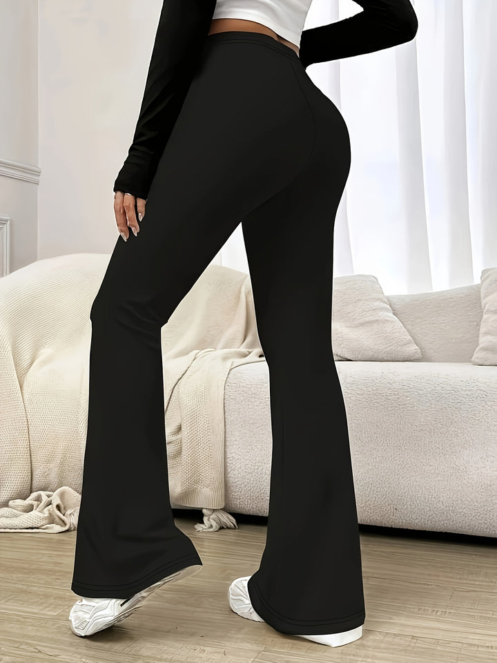 Genevieve | High-Waist Flared Pants