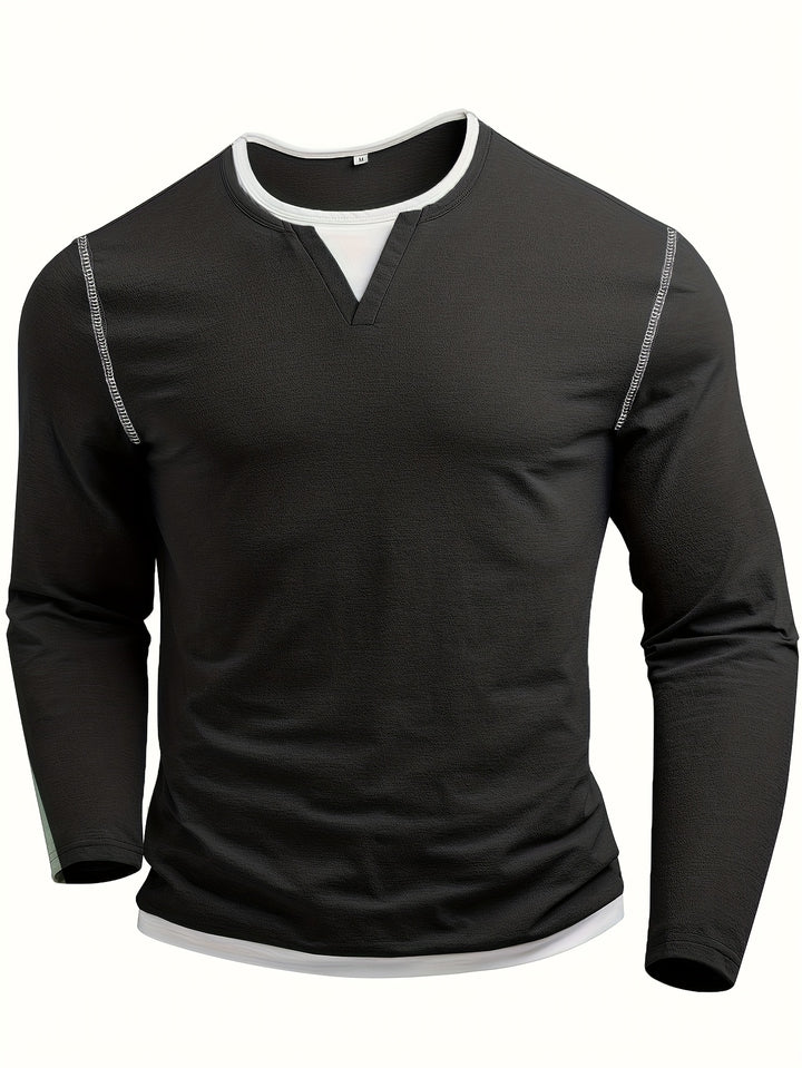 Dean | Refined Notch-Neck Henley