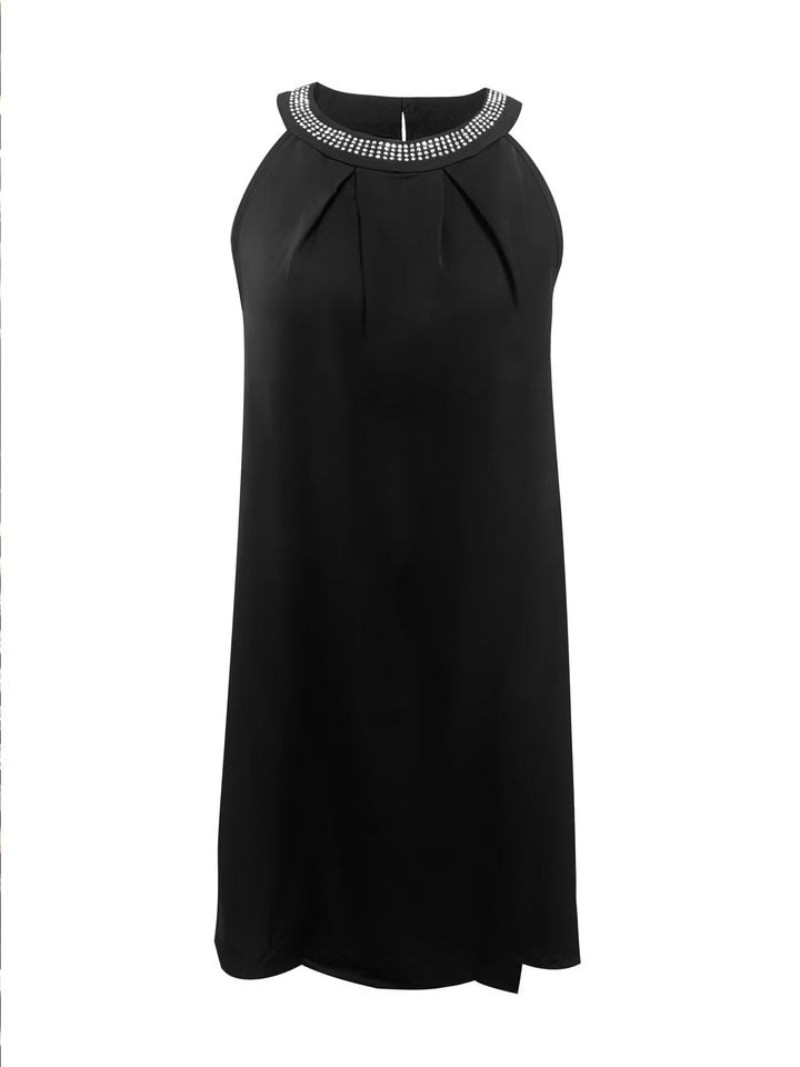 Melina | Casual Sleeveless Tucked Dress