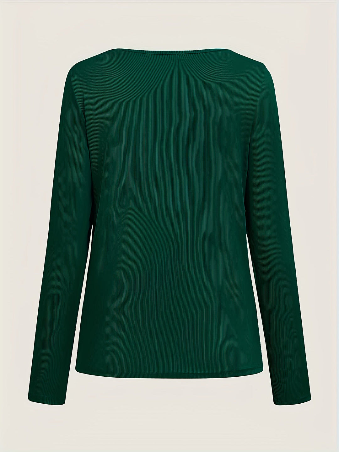 Priscilla | Ribbed Zip-Neck Top