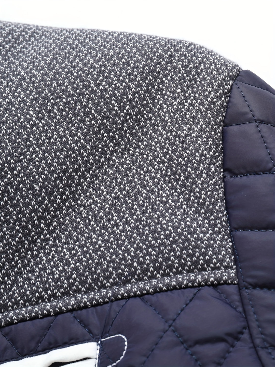 Thatcher | Diamond-Quilted Stand-Collar Jacket