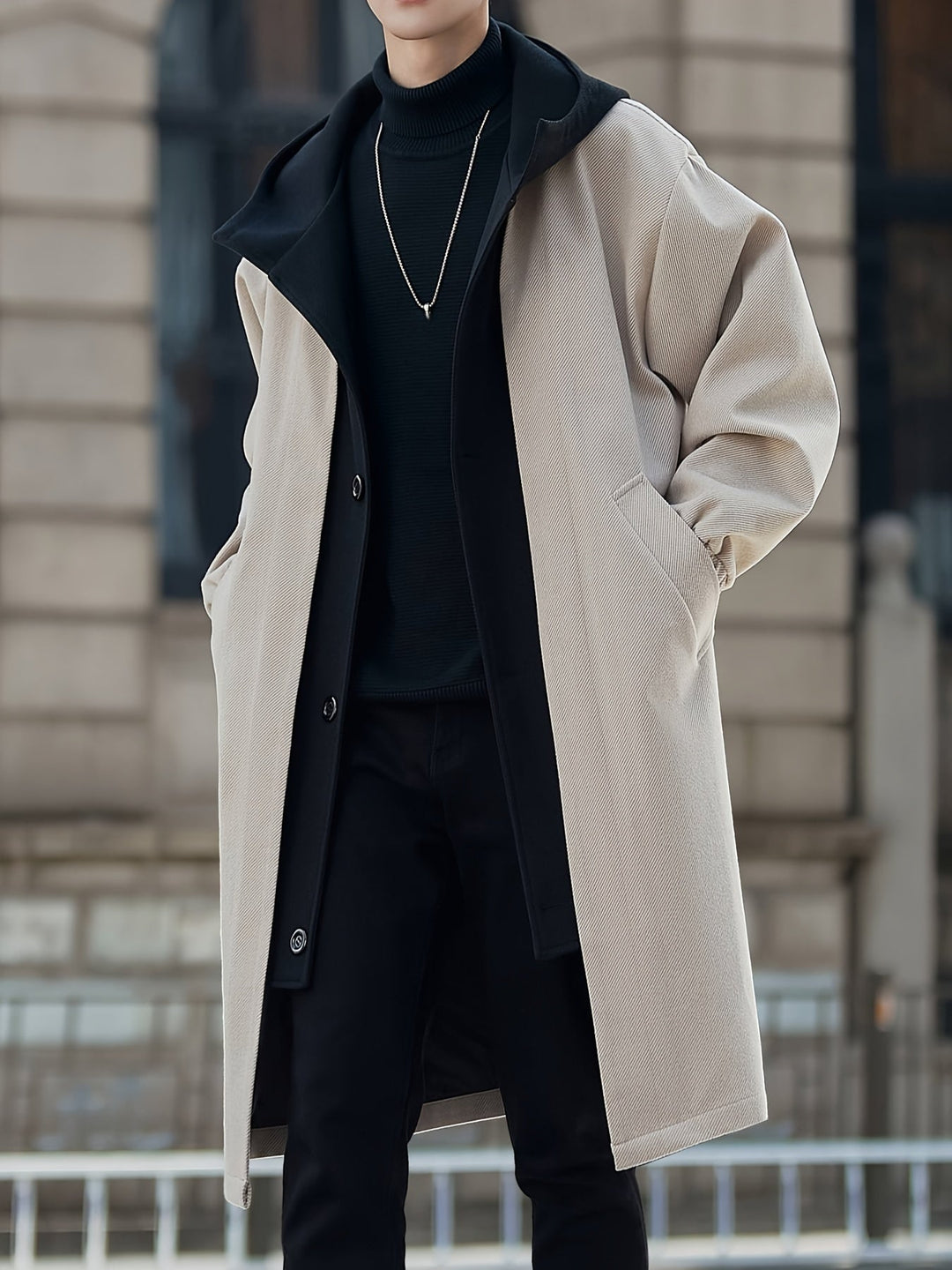 Nathaniel | Refined Mid-Length Coat