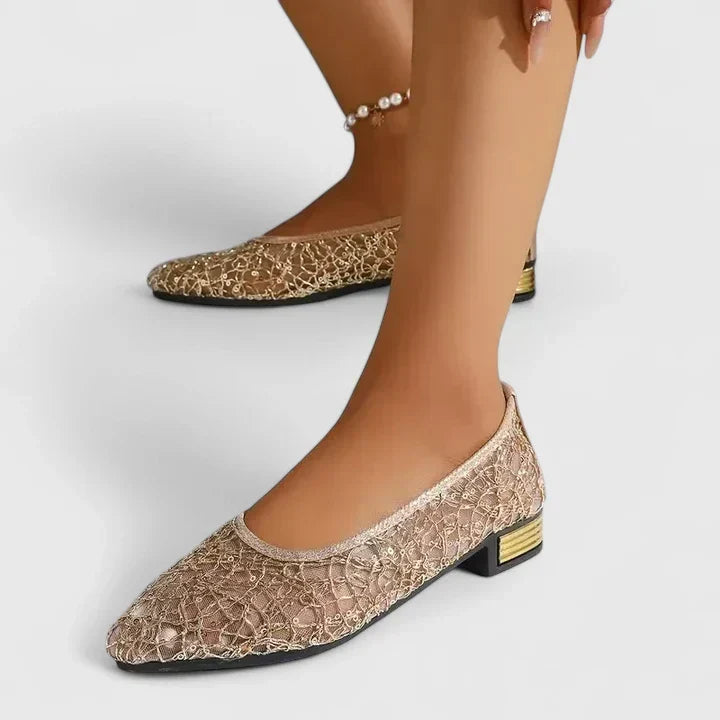 Genevieve | Elegant Pointed-Toe Flats