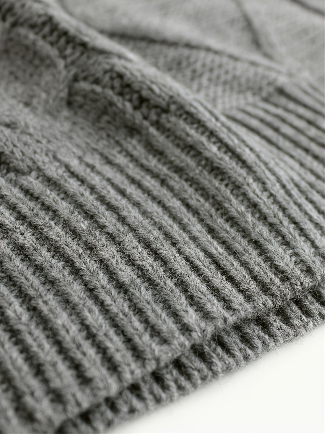 Ramona | Cable-Knit V-Neck Sweater Vest