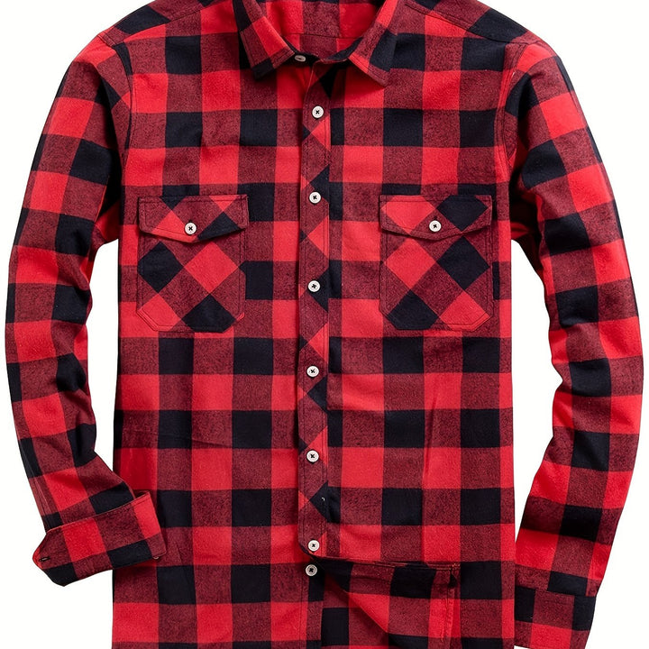 Grady | Classic Plaid Button-Up Shirt