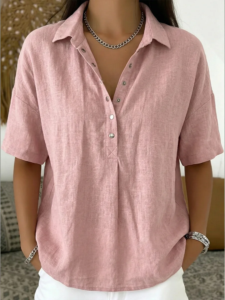 Bianca | Casual Button-Up Collar Shirt