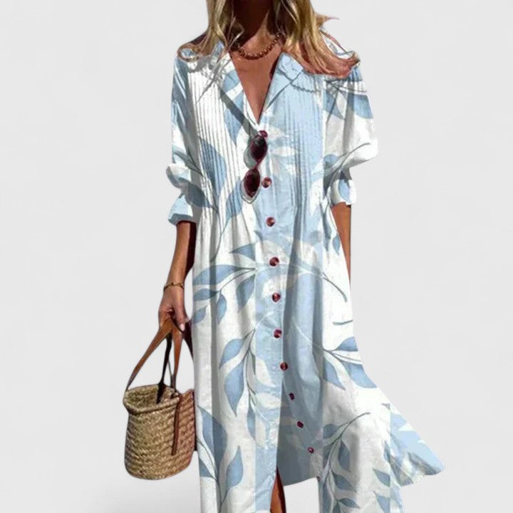 Danika | Elegant Multicolor Boho Dress