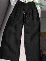 Bria | Elegant Wide Leg Lace Pants