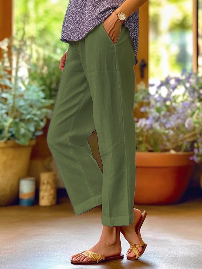 Patricia | Casual Pocket Everyday Pants