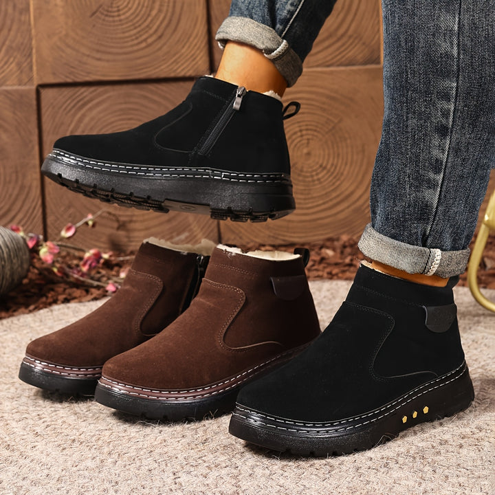 Theodore | Warm-Lined Winter Ankle Boots