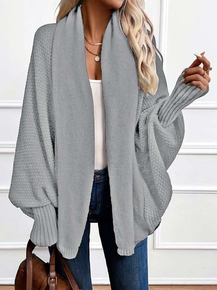 Rosalyn | Draped Shawl-Collar Cardigan
