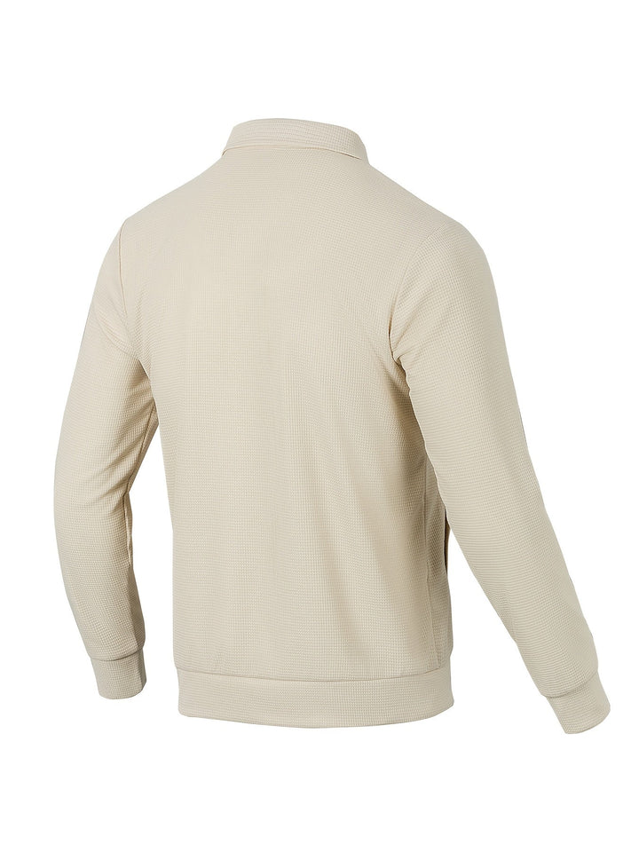 Camden | Textured Button-Front Overshirt Jacket