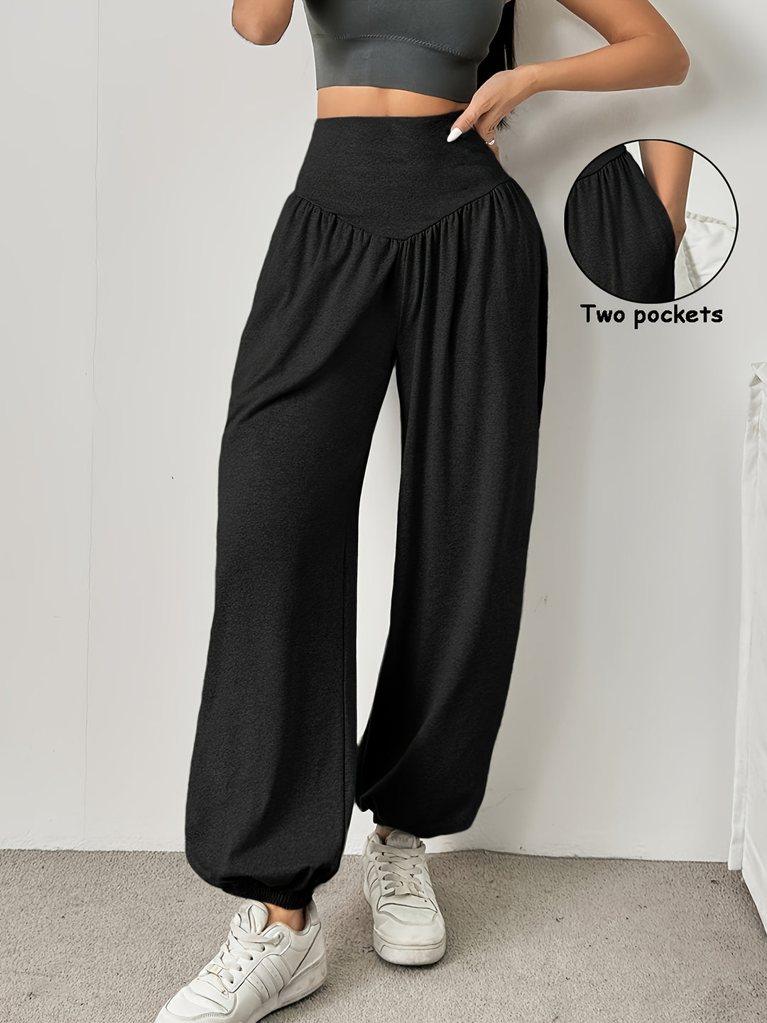 Marlise | Relaxed High-Waist Wide-Leg Pants