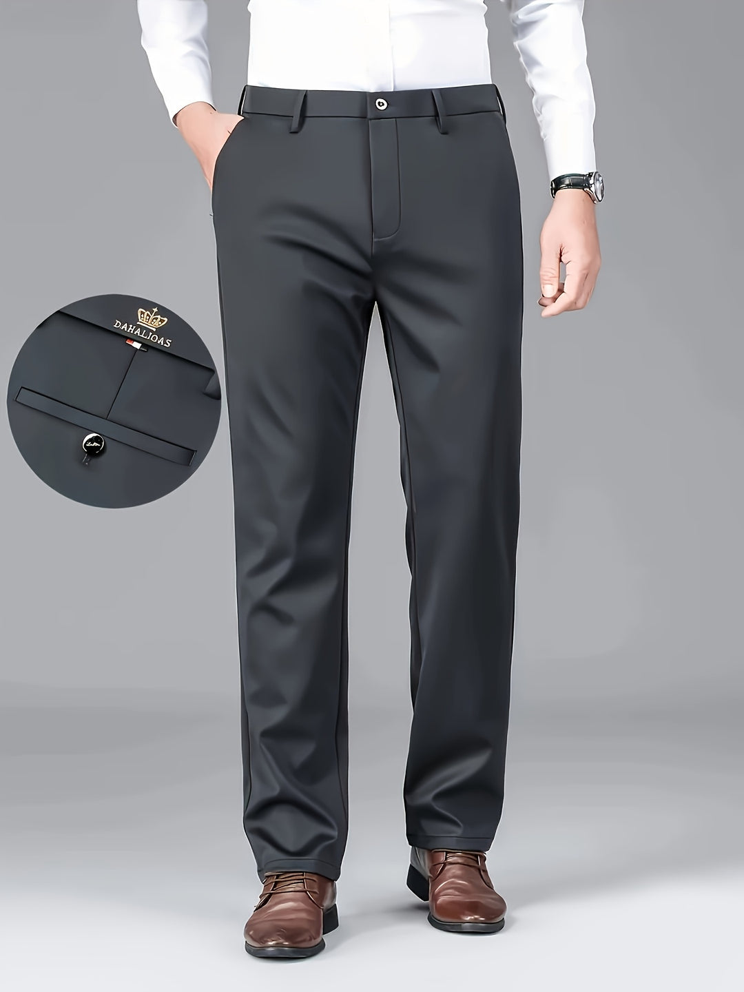Lawrence | Tailored Straight-Leg Dress Pants