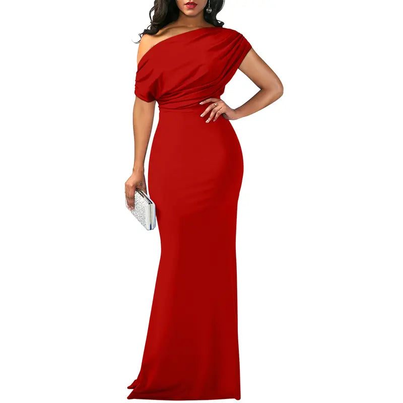 Jessy | Elegant Off-Shoulder Evening Dress